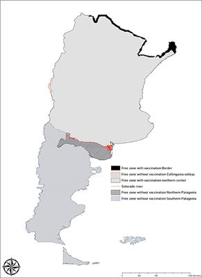 Quantitative Risk Assessment of Foot-and-Mouth Disease (FMD) Virus Introduction Into the FMD-Free Zone Without Vaccination of Argentina Through Legal and Illegal Trade of Bone-in Beef and Unvaccinated Susceptible Species